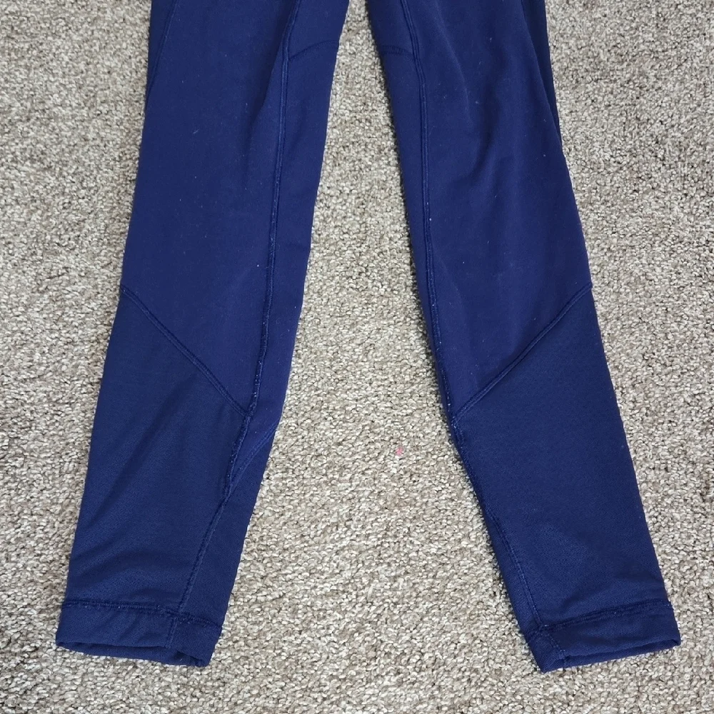 Lululemon Navy Blue High-Waisted Leggings